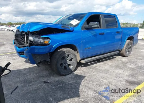 2025 Ram 1500 Big Horn 4X2 5'7 Box z USA, uszkodzony, nr VIN 1C6RREFG7SN740902